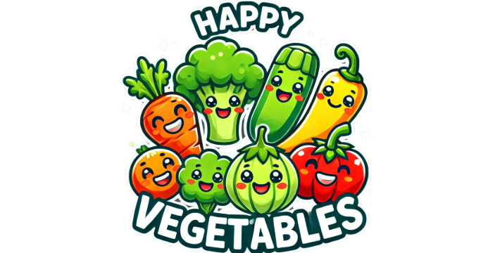 Happy Vegetables